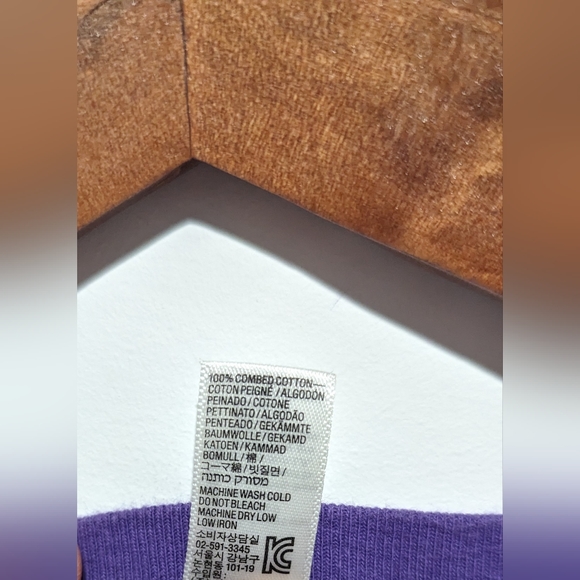 American Apparel Purple Festival de la Poutine T-shirt - Picture 5 of 5